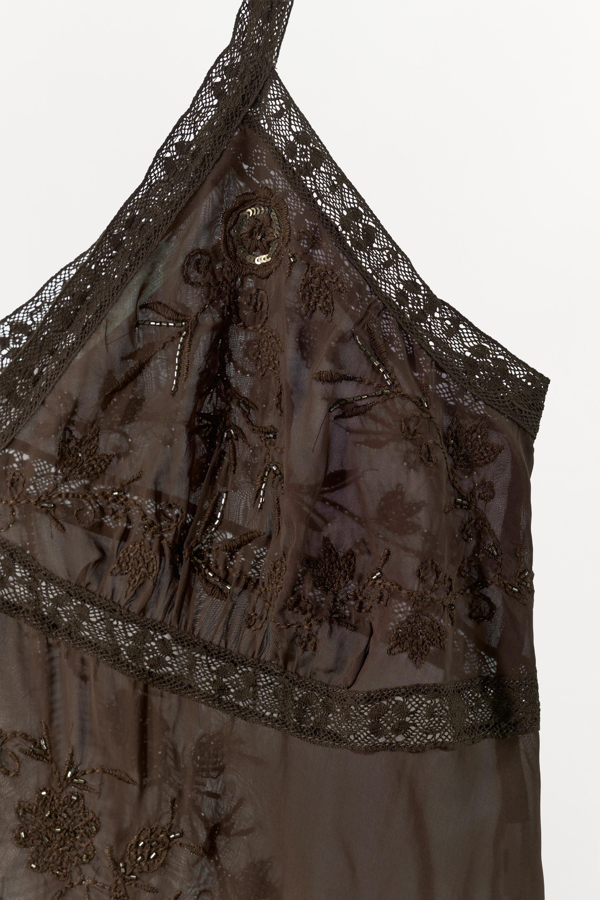 EMBROIDERED BEADED CAMISOLE